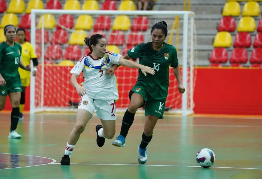 Incidencia del partido entre Bolivia y Venezuela. Foto: Conmebol.