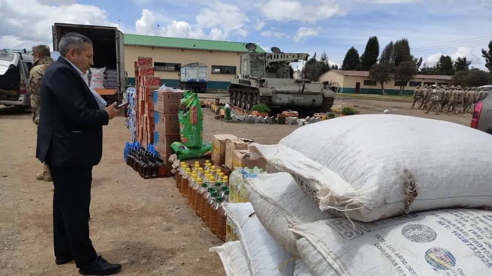 Un operativo del Viceministerio de Lucha Contra el Contrabando. Foto: VLCC