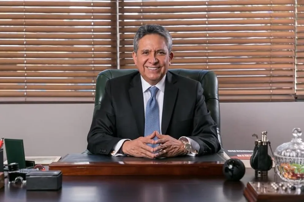 Giovanni Ortuño, presidente de los empresarios. Foto: CEPB