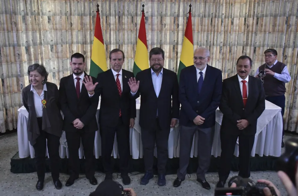 La oposición suscribió, en diciembre de 2024, un acuerdo de cara a las elecciones de agosto. Foto: APG 