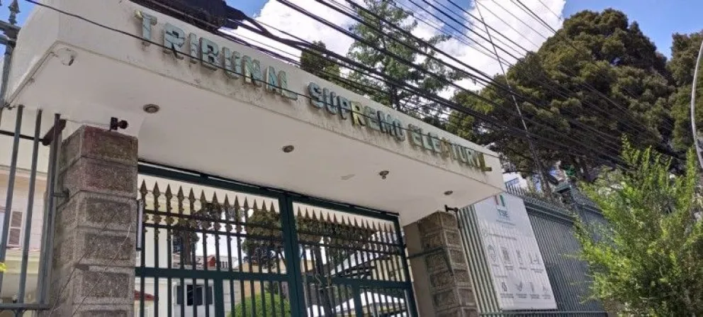 Fachada del Tribunal Supremo Electoral (TSE). Foto: Fuente Directa