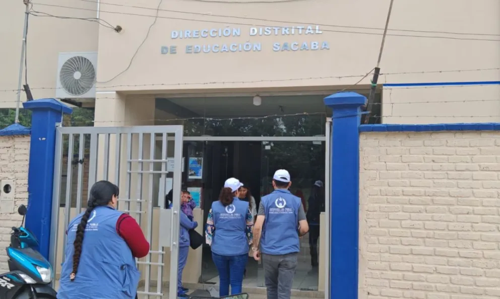 Sede de la Dirección Distrital de Educación de Sacaba. Foto: Defensoría del Pueblo