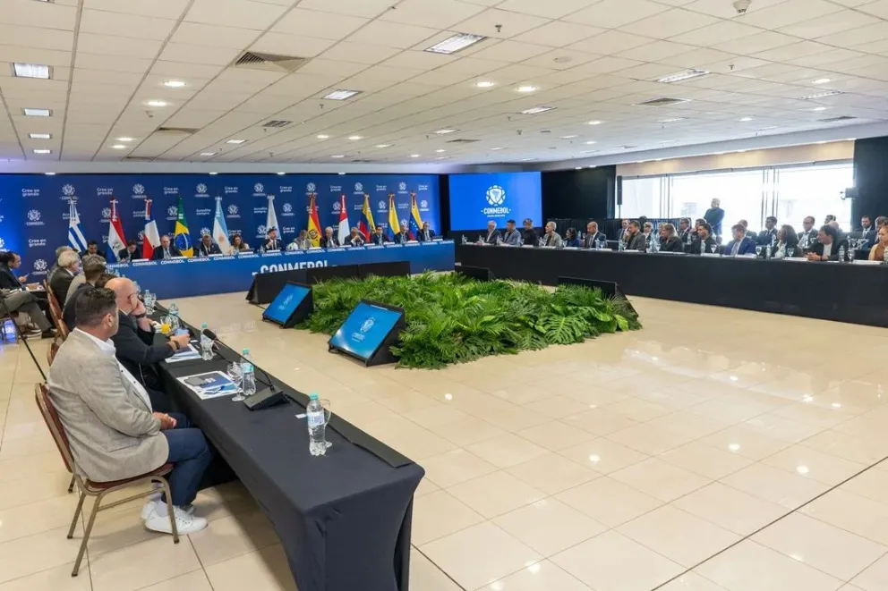 La reunión que se realiza en Asunción, Paraguay. Foto: D.A.