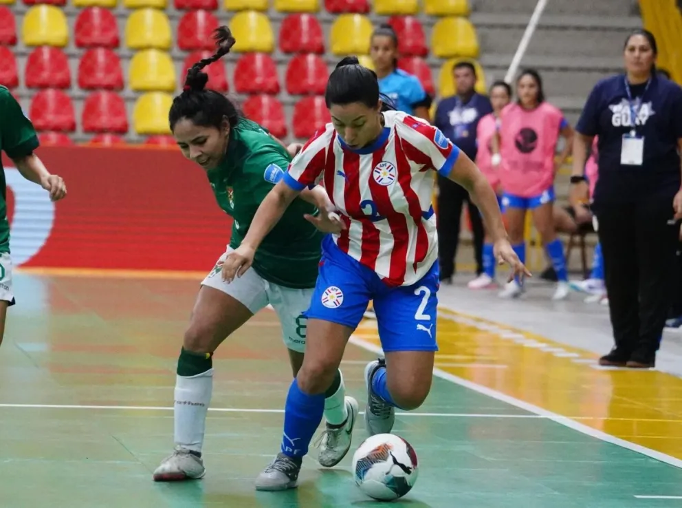 Incidencia del encuentro entre Bolivia y Paraguay. Foto: Conmebol.