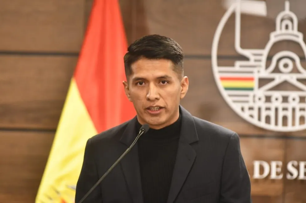 El presidente del Senado, Andrónico Rodríguez, en una imagen de archivo. Foto: APG