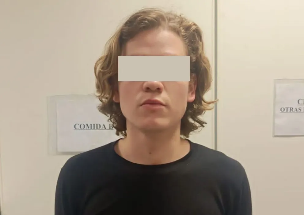 Imagen del acusado, que difundió Del Castillo en sus redes.