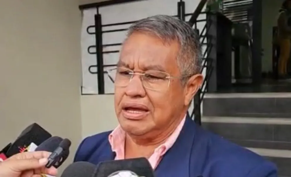 Wilson Galvies, apoderado legal de Asbofa, la nueva asociación de futbolistas en actividad. Foto: Captura.