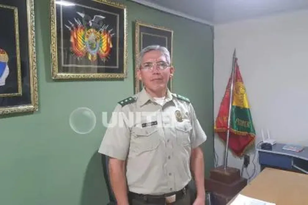 La nueva autoridad policial. FOTO: Unitel