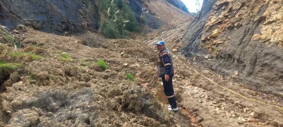 Una de las parcelas afectadas. FOTO: ABI