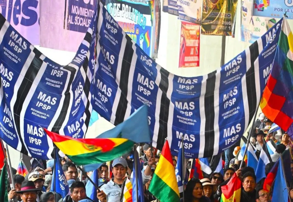 Militantes masistas, FOTO: ABI