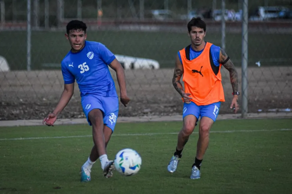 Los celestes trabajaron en Santa Cruz antes de viajar a Tarija para el juego de esta noche. Foto: CB