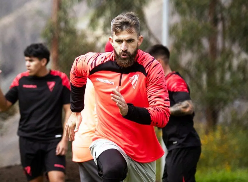 Alaín Baroja, arquero de Always Ready, que está tarde será titular. Foto: CAR