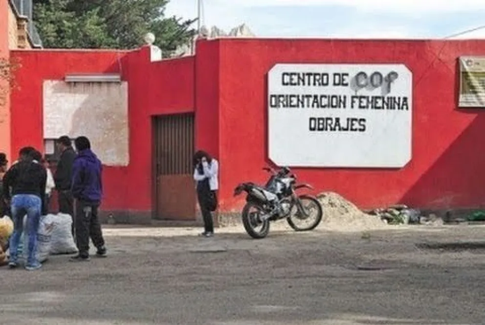 Fachada del Centro de Orientación Femenina Obrajes, en la zona sur de La Paz. Foto: Defensoría del Pueblo