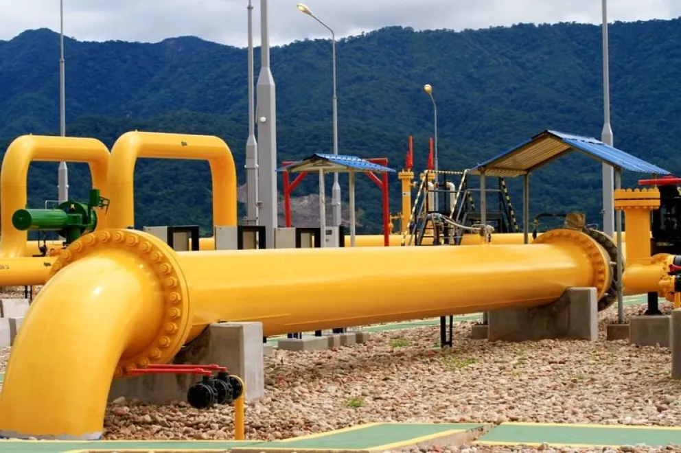 Ductos de gas bolivianos. Foto: ABI