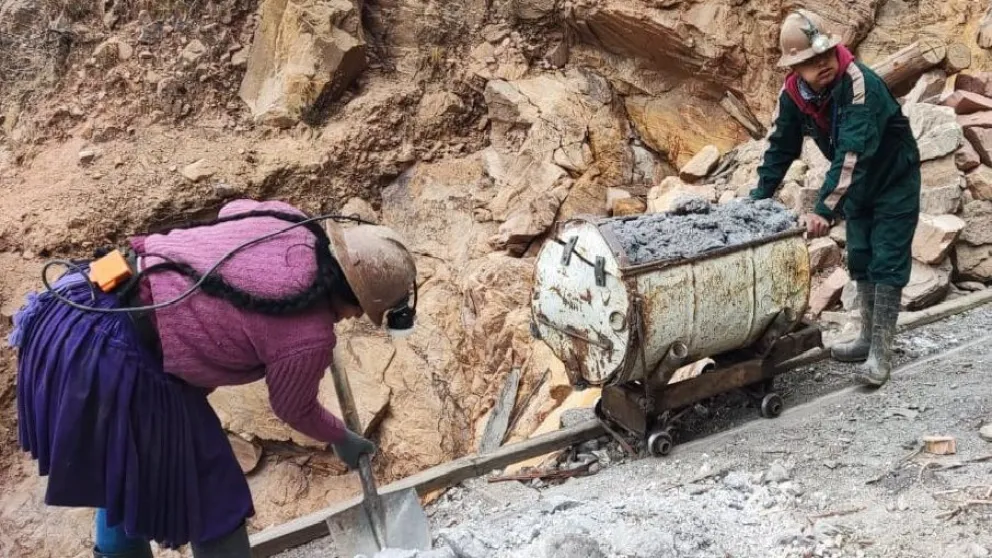 Los precios de los minerales que exporta Bolivia están con precios altos. Foto: ABI