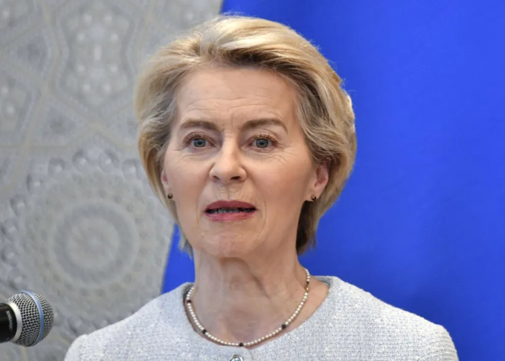 La presidenta de la Comisión Europea, Ursula von der Leyen. Foto: EFE