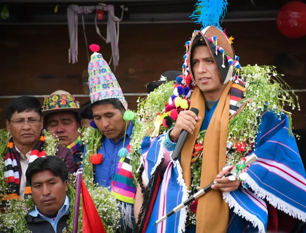 El presidente del Senado Andrónico Rodríguez. Foto: Andrónico Rodríguez (Facebook)