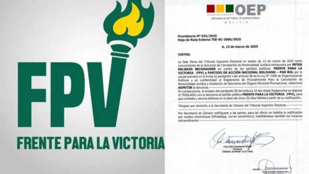 El logo del FPV. Foto. La Octava