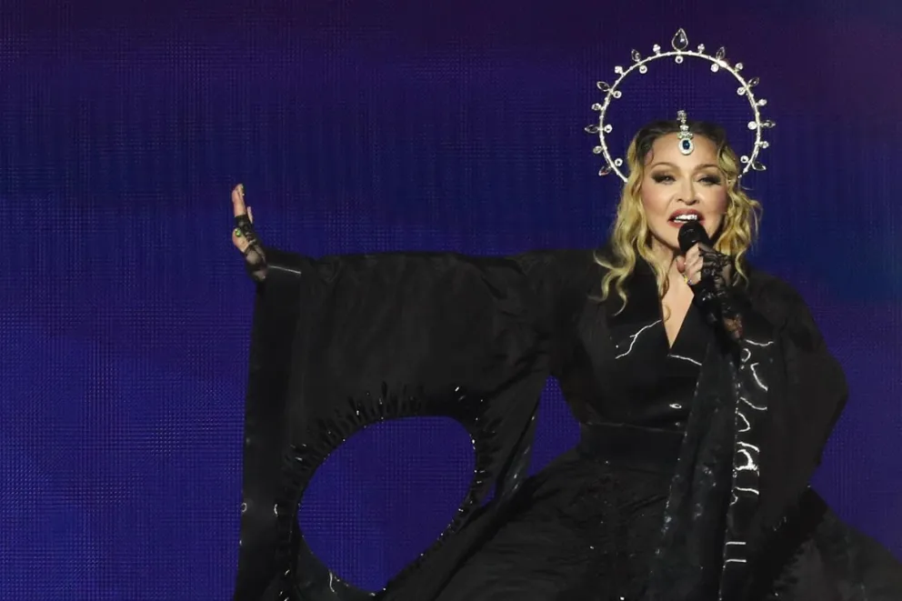 Imagen de archivo de la cantante Madonna en concierto gratuito en la playa de Copacabana, Río de Janeiro (Brasil). Foto: EFE