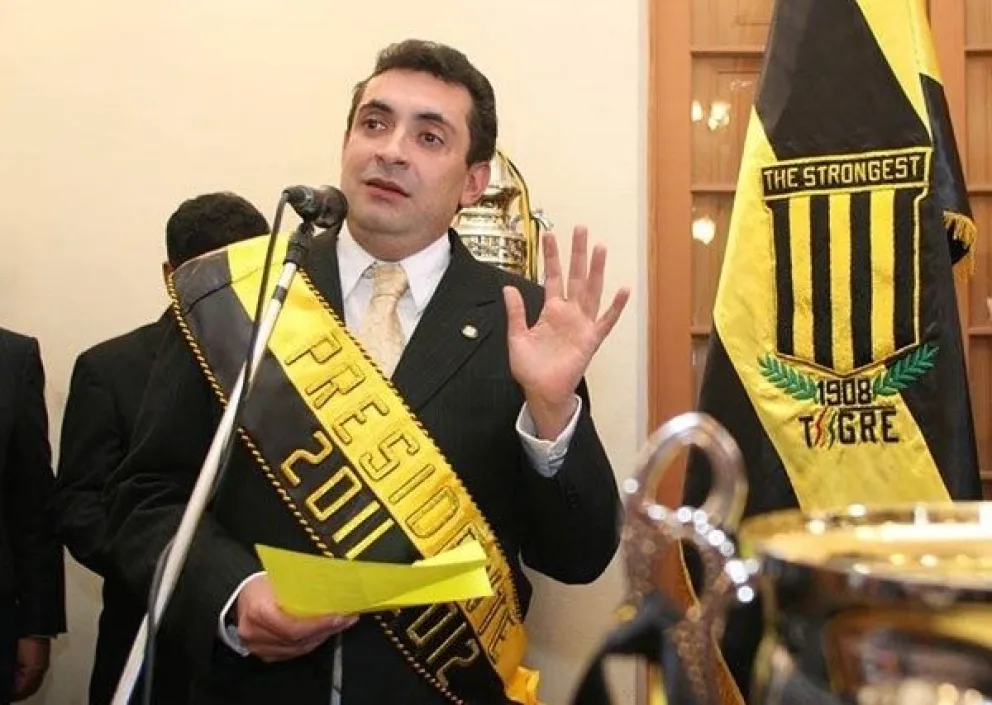 Kurt Reintsch, expresidente de The Strongest, quien habló sobre la crisis atigrada. Foto: KR