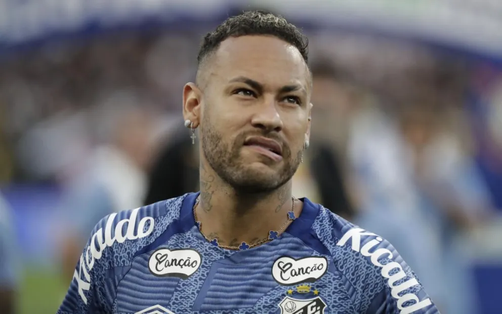 Neymar Junior, figura del Santios FC, esta recuperado de una lesión. Foto: EFE