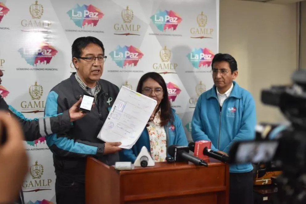 Gonzalo Barrientos, director de Gobernabilidad de la Alcaldía de La Paz. Foto: AMUN