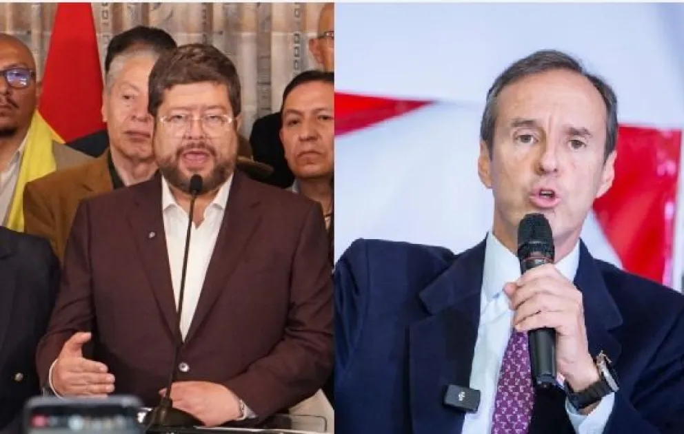 Samuel Doria Medina y Jorge Quiroga. Foto: Composición