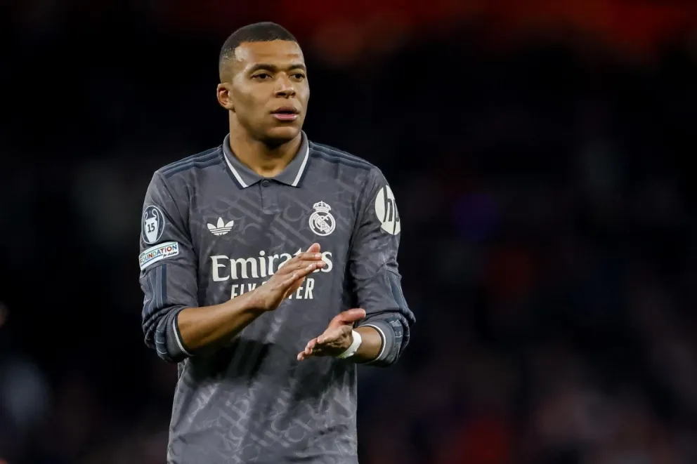 El jugador del Real Madrid, Kylian Mbappé. Foto: EFE.