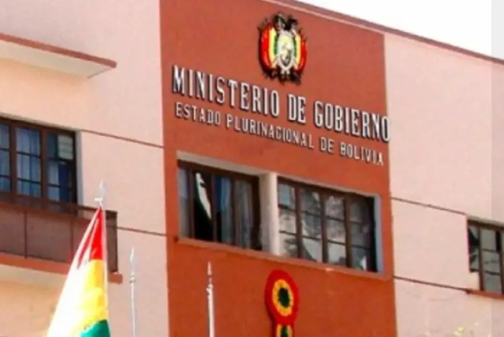 Las instalaciones del Ministerio de Gobierno. FOTO: Archivo