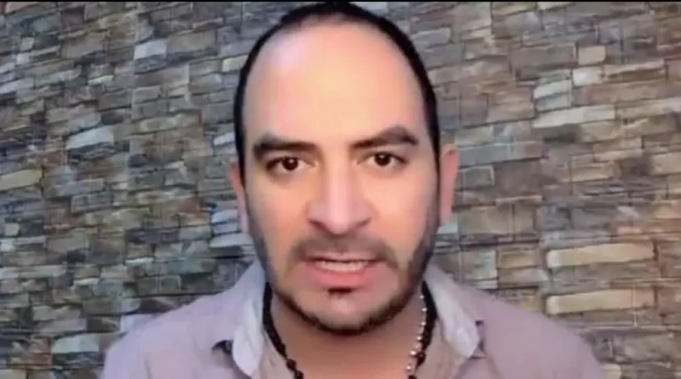 El abogado Jorge Valda en una imagen tomada de un video.