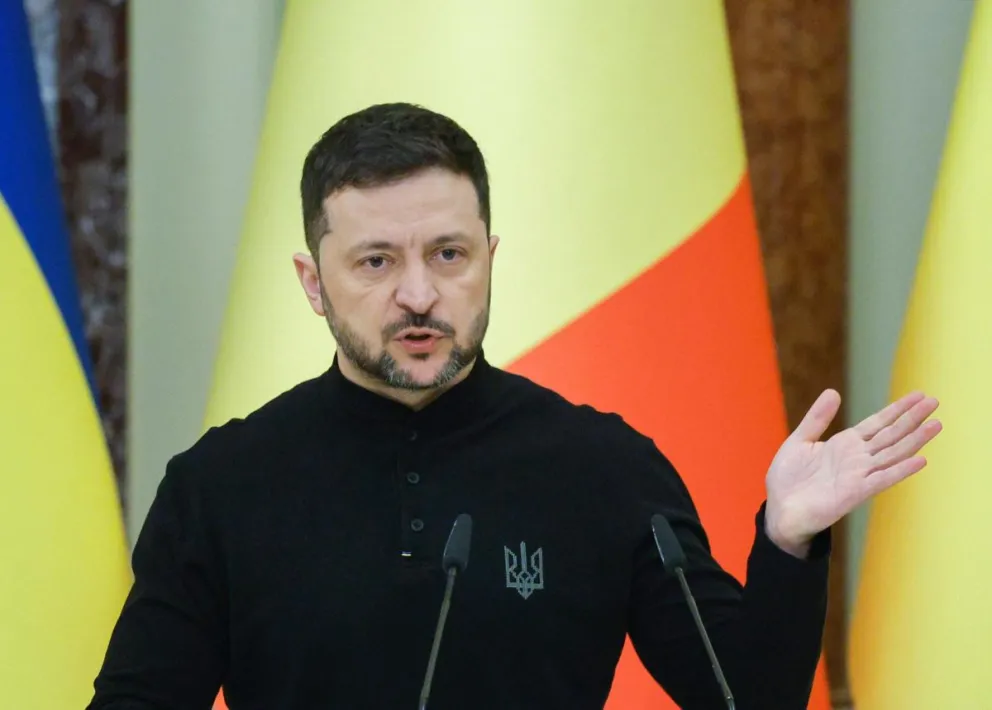 El presidente de Ucrania, Volodímir Zelenski, en una imagen reciente. Foto: EFE