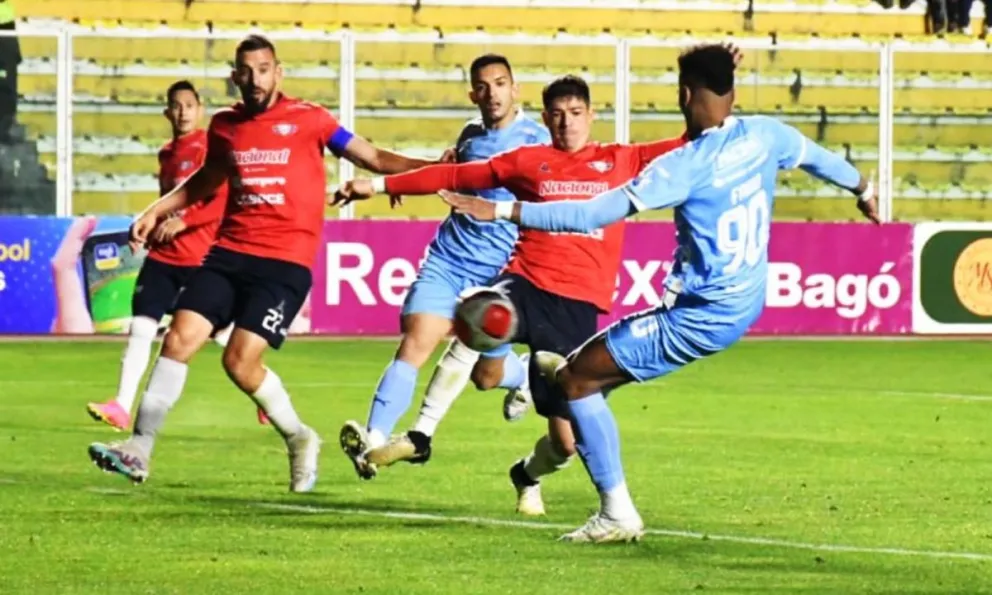 Incidencia del triunfo del año pasado de Bolívar sobre Wilstermann. Foto: Archivo Digital.