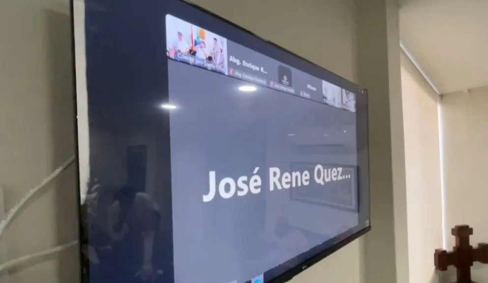 La audiencia de esta tarde fue virtual. Foto: Captura