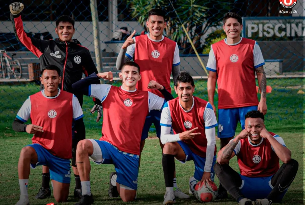 Jugadores de FC Universitario a la conclusión de un entrenamiento. Foto: Club FC Universitario.