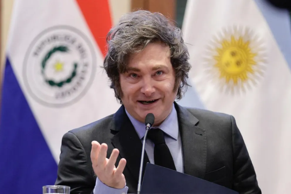 Fotografía de archivo del presidente de Argentina, Javier Milei. Foto: EFE