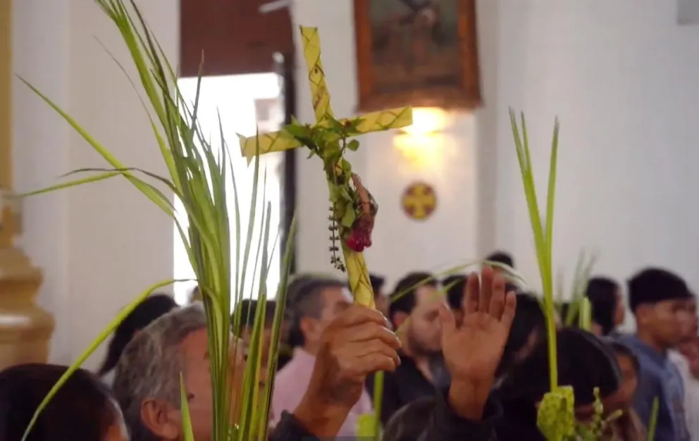 Hoy se celebra el Domingo de Ramos e inicia los actos de Semana Santa. Foto: Erbol.