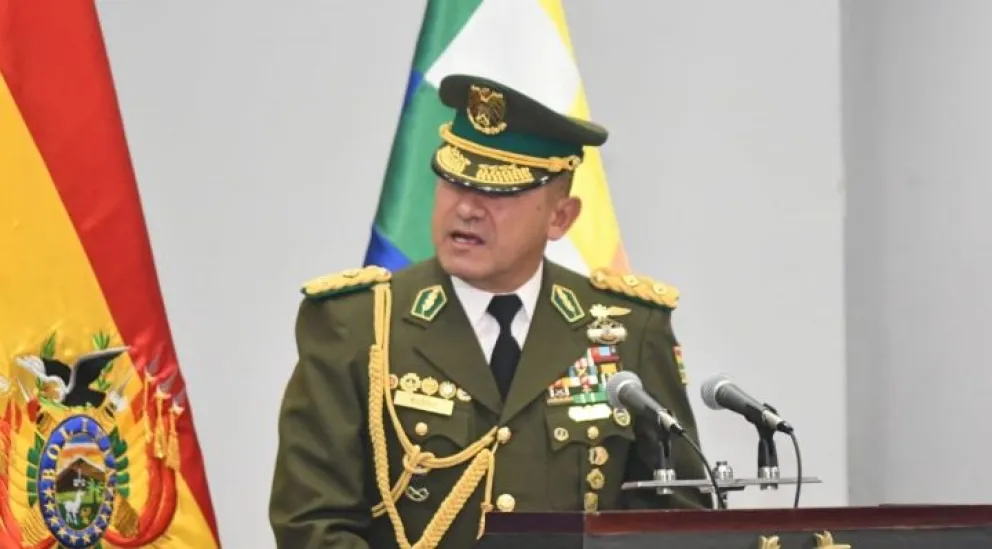 El General de la Policía, Augusto Russo Foto: APG