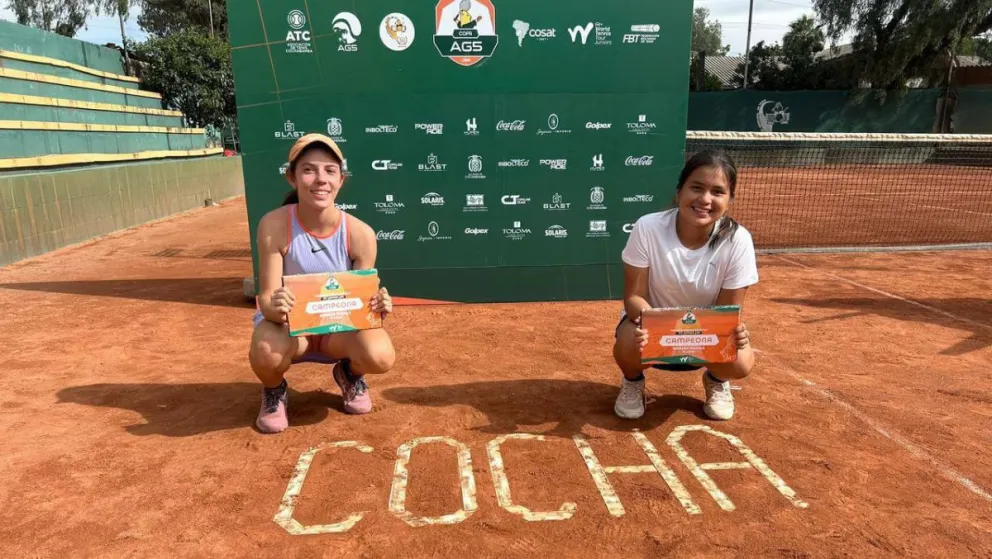 Algunas de las campeonas que hubo en Cochabamba. Foto: Asociación Departamental de Tenis Santa Cruz.