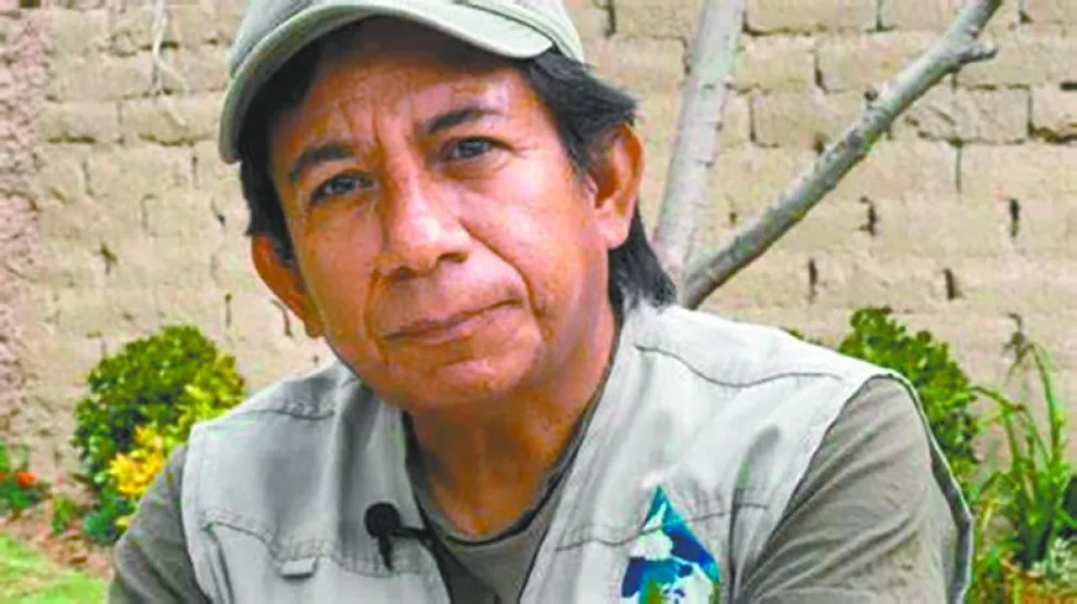 El dirigente, en una imagen que difundió en febrero del año 2021. Foto: Óscar Olivera (Facebook)