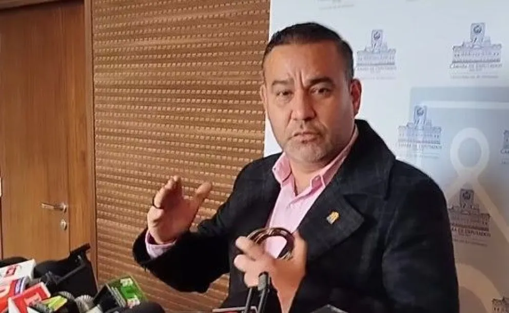 El diputado "evista" Angelo Céspedes. Foto: captura