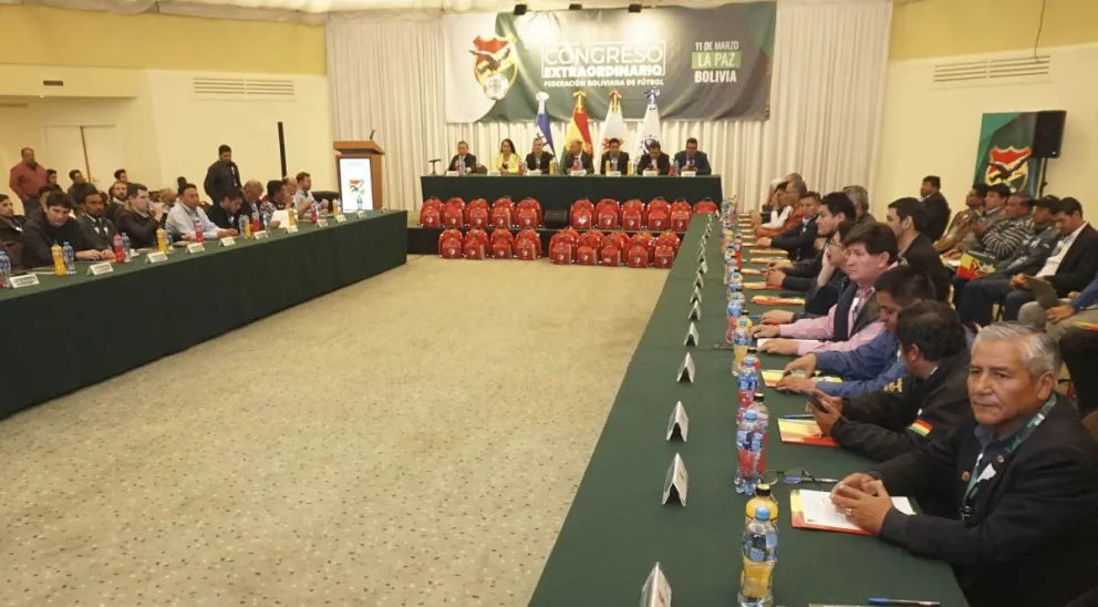 Una fotografía del Congreso que se realizó en marzo pasado en La Paz. Foto: APG