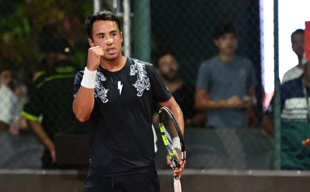 Dellien en un anterior torneo de este año. Foto: Archivo Digital.