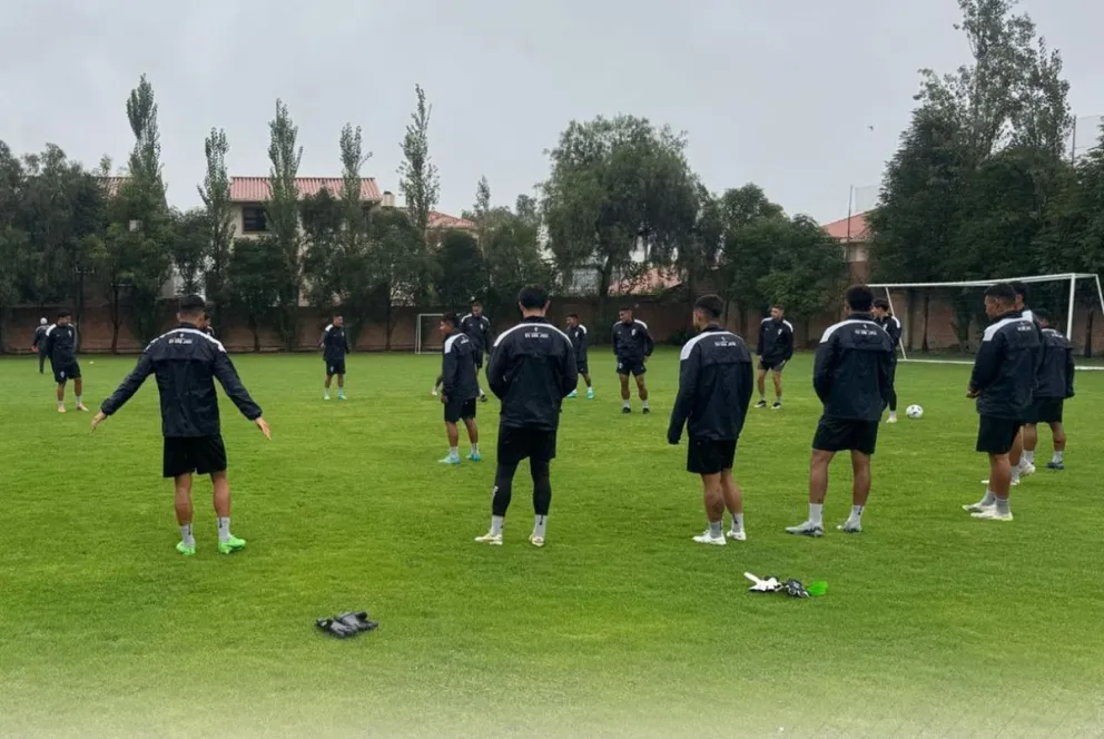 Los jugadores de GV San José en un entrenamiento anterior. Foto: GV San José