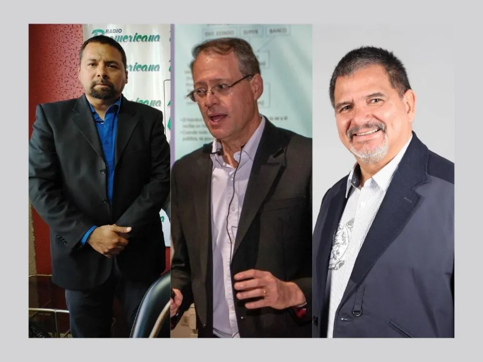 Bellot, Dunn y Chávez, en imágenes de archivo. Foto: Composición Visión 360