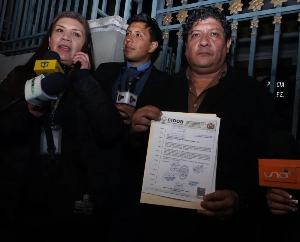 El asesor de la Cidob, Enrique Ardaya. Foto: APG