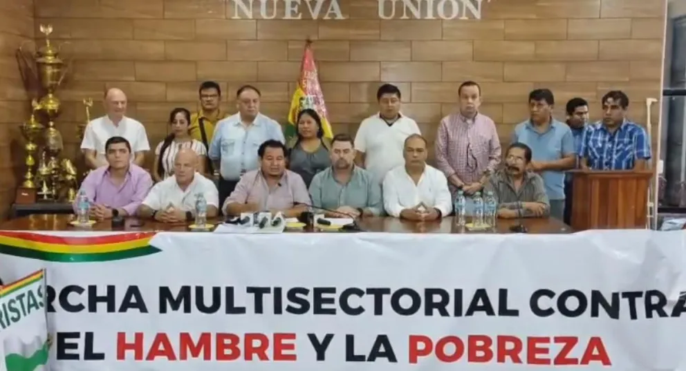 Comité Multisectorial hace la convocatoria a la marcha.  Foto: Captura RRSS