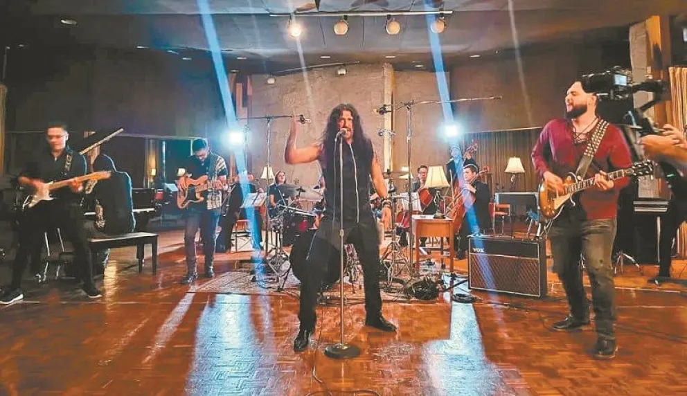 La banda en concierto. Foto: The Metal Circus