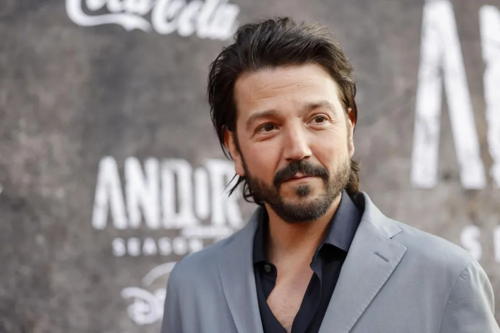 Diego Luna durante la presentación de la serie Andor en Los Angeles. Foto: EFE