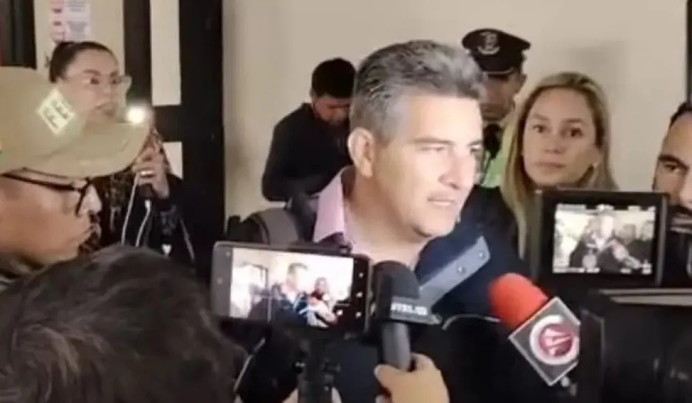 El diputado de Creemos, Richard Ribera. Foto: captura