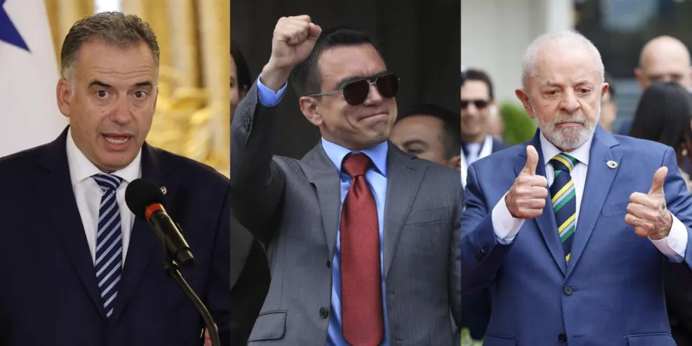 Los tres mandatarios con mejor valoración positiva. Foto: EFE